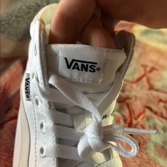 Vans Women's White High-Top Sneakers - Picture 2 of 4